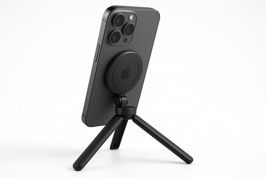 MagSafe Tripod Attached to iPhone Product Image