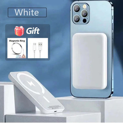 Magnetic Powerbank for Apple External Battery Type-C Prot Portable Wireless Charger for Iphone Magsafe Power Bank Spare Battery